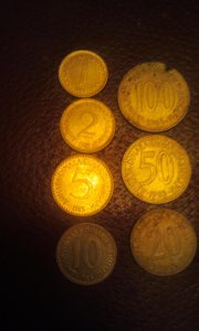 lot kovanica  yugoslavija 1985