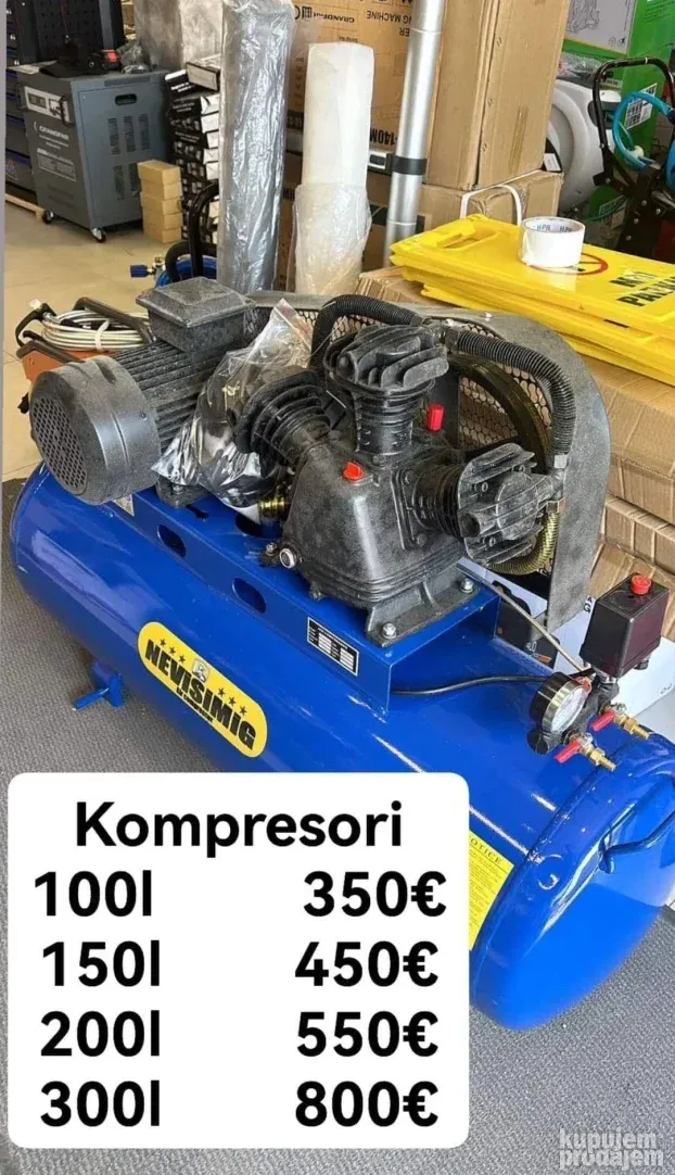 Kompresori 100, 150, 200 i 300l