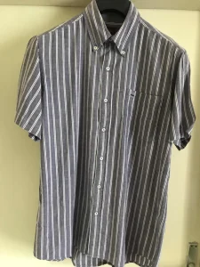 Robe di Kappa, original,  kvalitetna, prugasta košulja, L