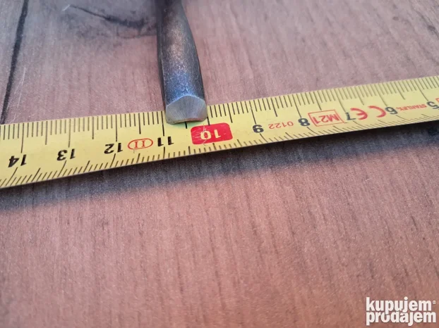 Dleta profilisana polukružna 10mm. 2kom.