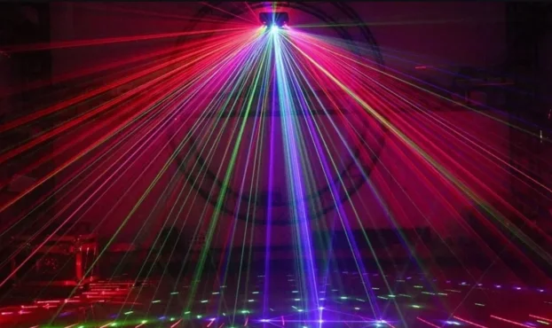 RGB LASER SHOW SISTEM Strobe profesionalni disko sistem