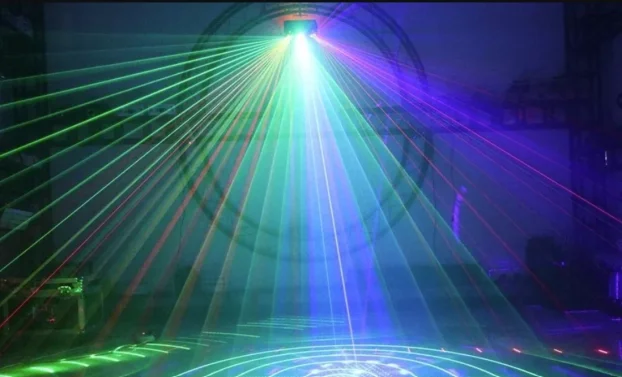 RGB LASER SHOW SISTEM Strobe profesionalni disko sistem