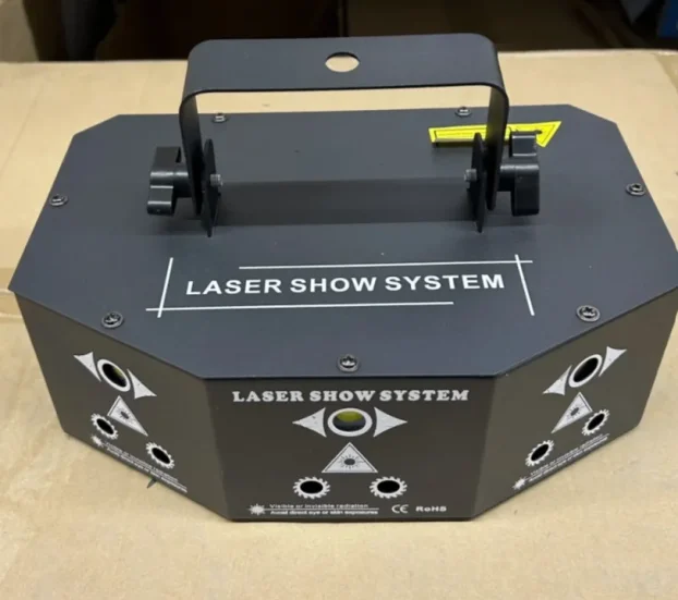 RGB LASER SHOW SISTEM Strobe profesionalni disko sistem