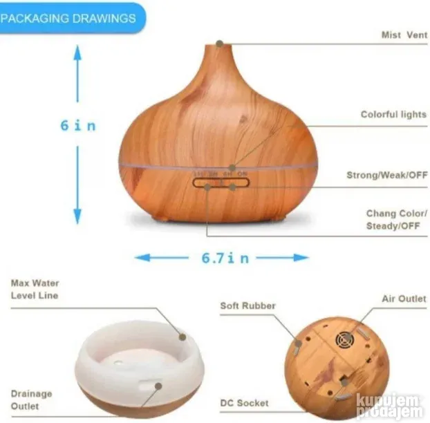 Difuzer-Osvezivac vazduha..etericno ulje