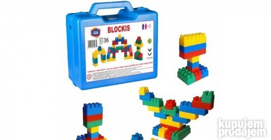 Set Kockica Za Sklapanje - Game Movil 36 Kom