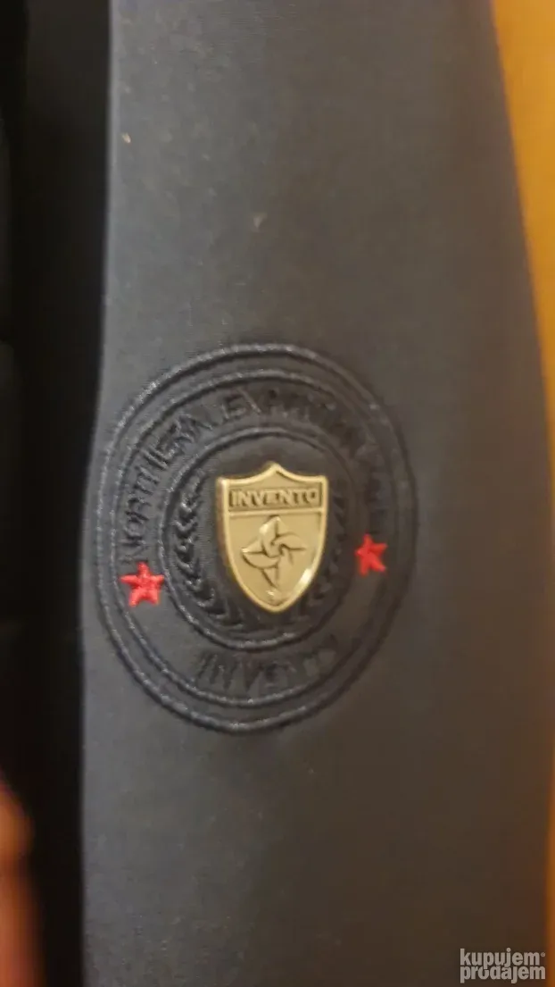 Brutalna zimska Italijanska Invento jakna sa kapuljacom