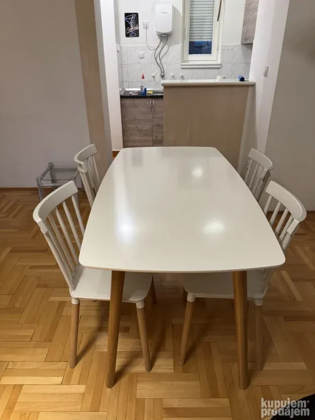 Trpezarijski sto sa 4 stolice - Nagano
