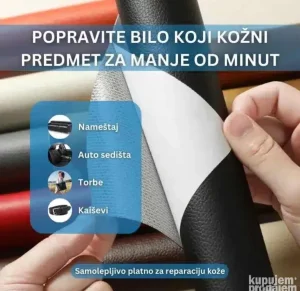 Samolepljiva eko koža platno za reparaciju