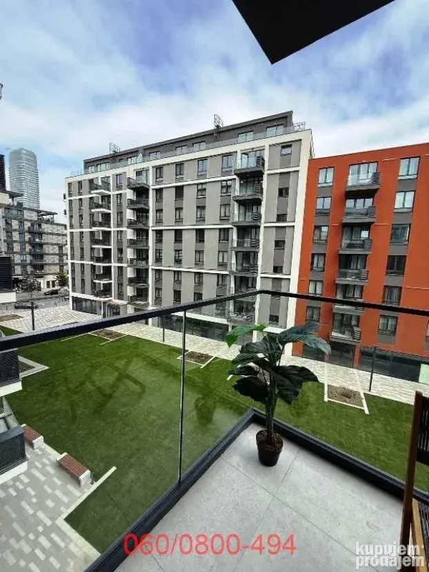 Luke Ćelovića Trebinjca, Beograd na vodi, 2.0 dvosoban, 60 m²