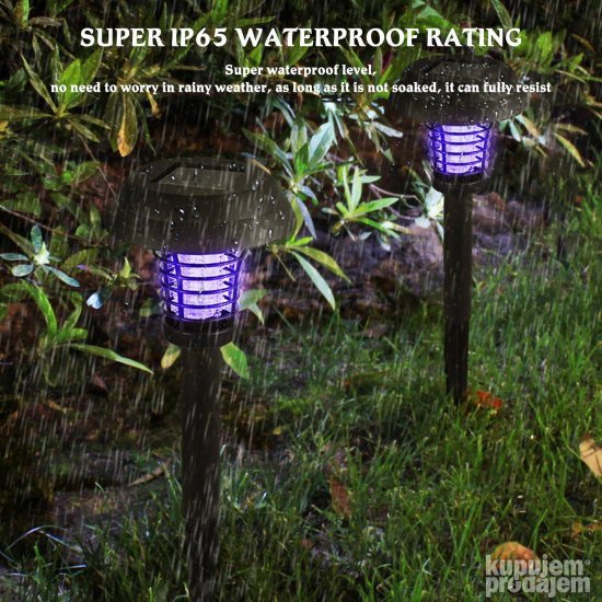 UV Solarna lampa protiv komaraca Baštenska lampa