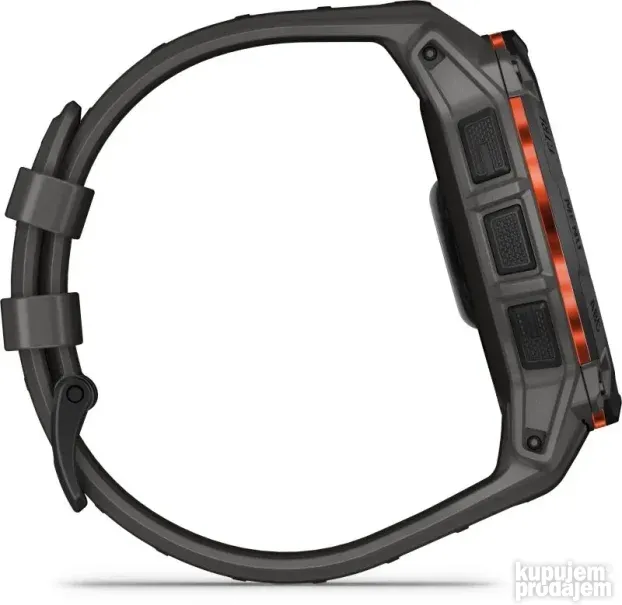 GARMIN Instinct 3 Solar 50mm black dark grey belt (ED)