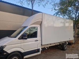 Sanduk za crafter,sprinter sa spojlerom i stepenicama