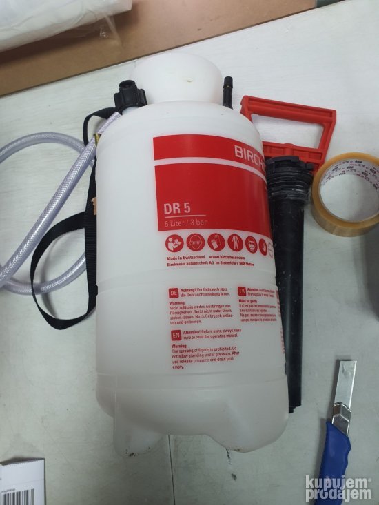 Rucna Prskalica za Prskanje Pesticida 5L - Birchmeier
