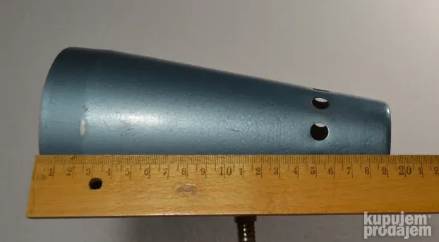 Lampa stona space age mid century plava