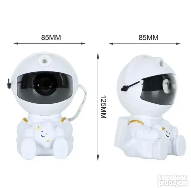 Astronaut projektor - mini projektor za malisane