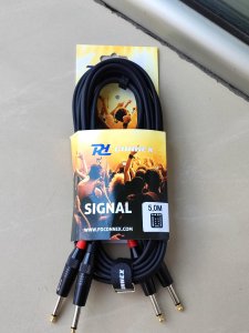 Power dynamics kabl duple banane 6.3mm 5m