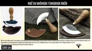 saracki alat-nozevi za kozu