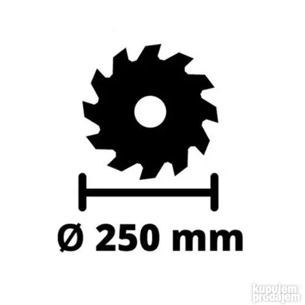 Einhell TC-TS 2025/2 U Stoni cirkular, 1.800W