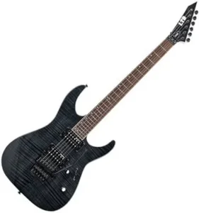 ESP LTD M-200FM See Thru Black Electric Guitar