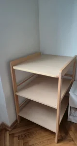 Komoda za presvlačenje bebe i podloga