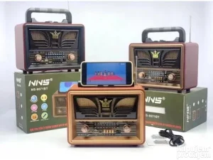 NOVO! Retro radio-bluetooth zvucnik NNS NS-8077BT