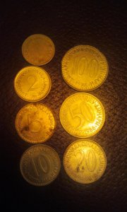 lot kovanica  yugoslavija 1986