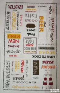 Kuhinjske krpe MOLDAVSKE - drink&food