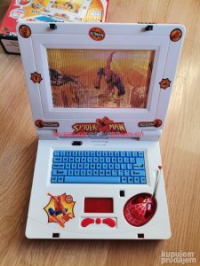 Spiderman Muzicki Laptop za Decu NOV Spajdermen Laptop Igrac