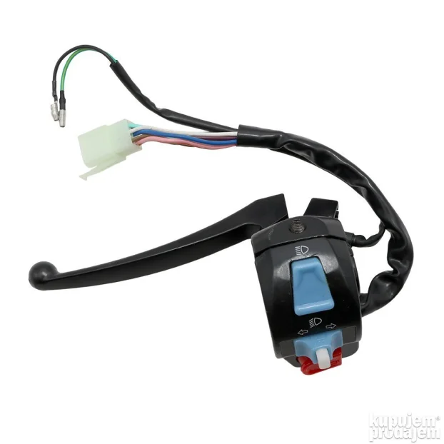 Prekidač na kormanu kineski skuter GY6 4T levi sa polugom