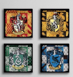 Set 4 slike table mdf HARRY POTTER