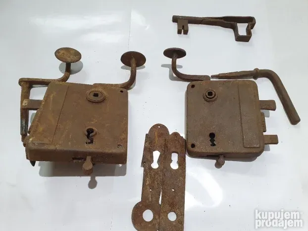 Stare brave kvake šarke ključevi