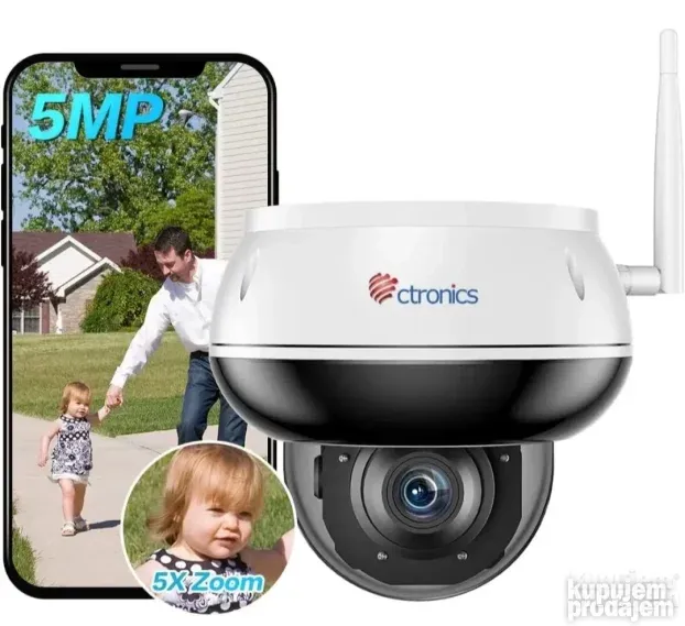 Ctronics 5MP 5X Optical Zoom PTZ KAMERA