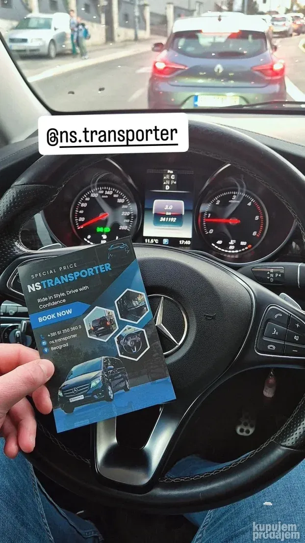 Iznajmljivanje, Rent putničkog kombija MERCEDES Vito,V Klasa