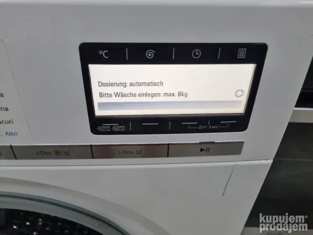 Siemens 8 kg.  Automatsko doziranje
