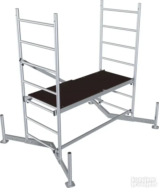 Atestirana Aluminijumska skela Krause CLIMTEC 0