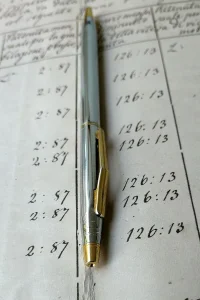 Vintage Cross Pen USA hemijska olovka hromirana 23K pozlata