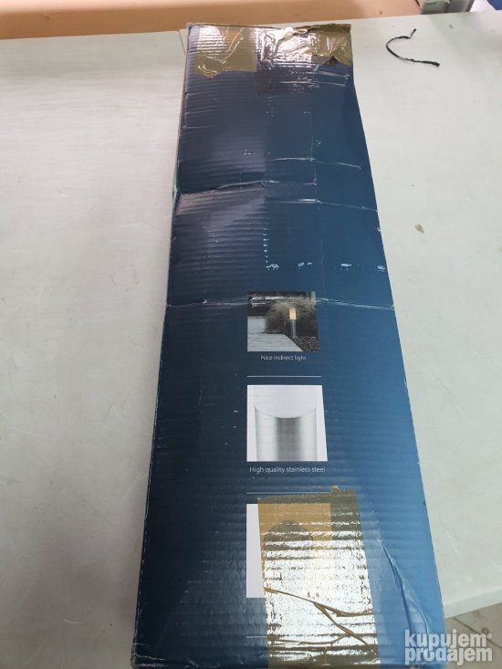 Bastenski Svetlosni Stub E27 20W 15x15x46cm - RANEX