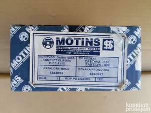 Klipovi u garnituri 63.40 II spec.Z850, 435FK