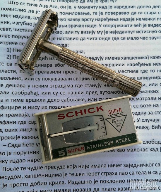 Vintage Gillette Super speed USA aparat za brijanje