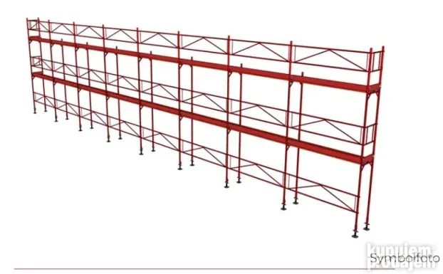 112 m2 nove ramovske skele na sniženju