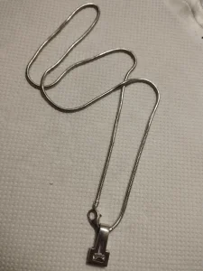 Srebrni zenski lanac sa priveskom-15gram-50cm-snizeno