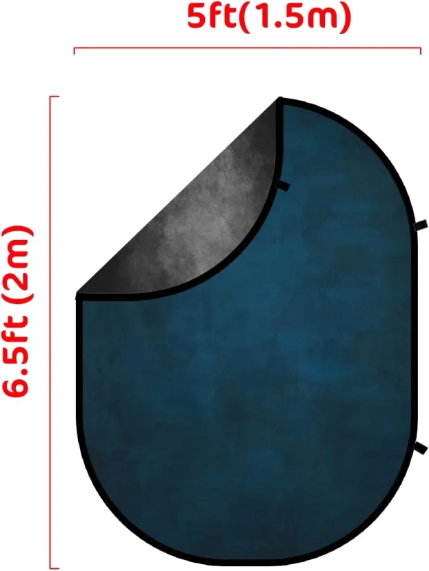 Sklopiva Pozadina za Online Sastanke, Video i slikanje