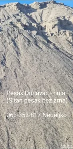 Pesak nula - dunavac (Kiper prevoz) Mandic Beograd