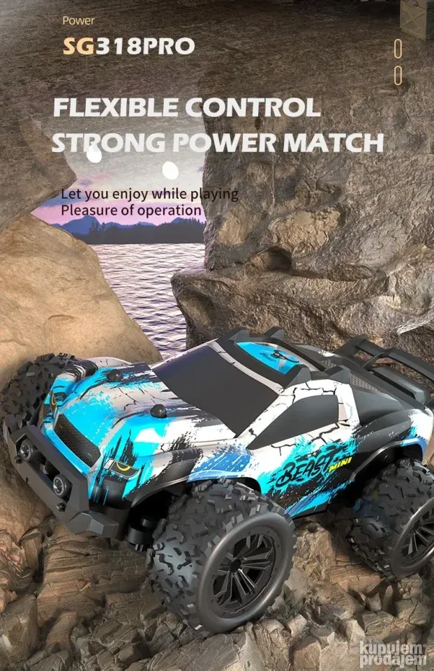 BEAST SG318 pro 20km/h Automobil na daljinsko upravljanje