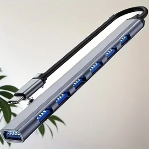 Usb c hub 7porta usc c hub 3.0 5Gbps MacBook Hpusb hub tip c