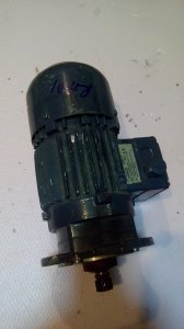 el.motor bergemann 220/360v.0,55/0,66kw.1380/1680obr/min