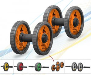 Točak za trbušnjake - ab roller JEDNORUČNI (PAR)
