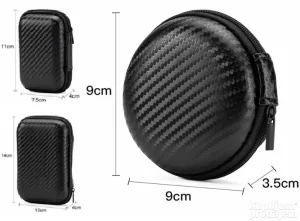 Torbica za slušalice 9x3cm, 11x8,14x11 zaštitna mini futrola