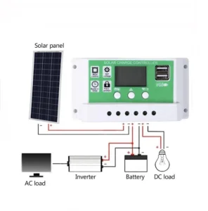 solarni kontroler 30A za solarne panele