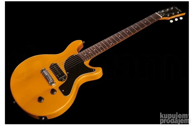 Harley Benton DC-Junior FAT TV Yellow Set - KupujemProdajem